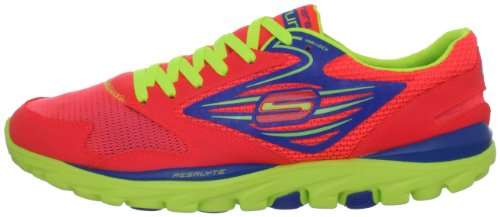 Original Mens Skechers Go Run (Coral & Lime) - SA 12