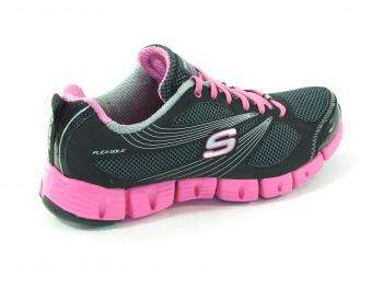 Original Ladies Skechers  Stride (Black & Hot Pink) - SA Size 7