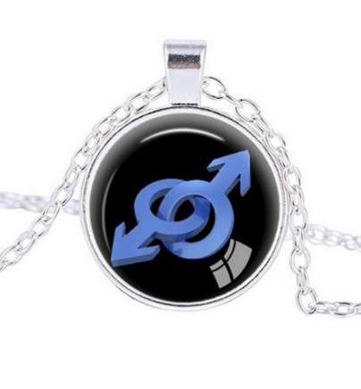 LGBTQ Pride Pendant and Necklace