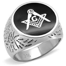 Men's Stainless Steel Masonic Rings Size 8/10/11/12/13