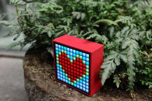 Divoom Timebox Mini Sleep Assist Smart Alarm Clock with App Programmable Pixel LED Bluetooth Speaker
