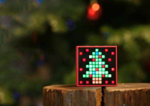 Divoom Timebox Mini Sleep Assist Smart Alarm Clock with App Programmable Pixel LED Bluetooth Speaker