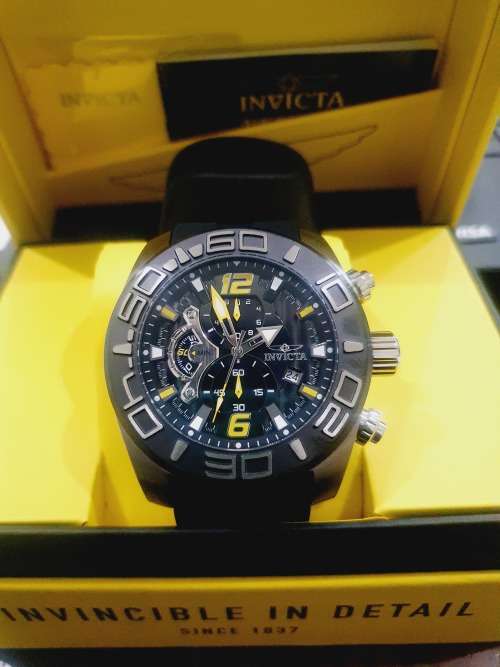 ***INVICTA MASTER OF THE SEA SOLID  MENS 50MM CHRONOGRAPH CALIBER VD57***