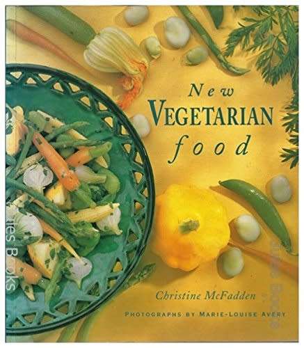 New vegetarian food Book by Christine McFadden