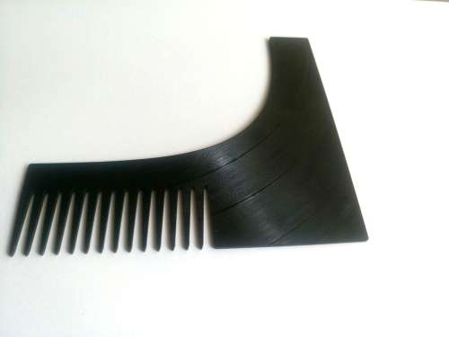 karoo beard co - beard shaper cut from vinyl