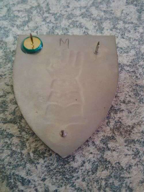 Note scratch on the front