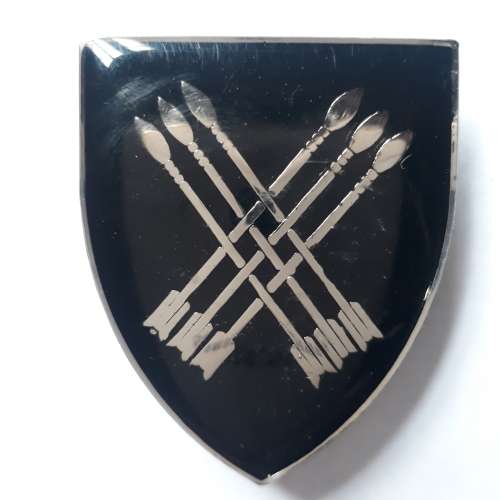32 Battalion pocket flash 45mm × 35mm.