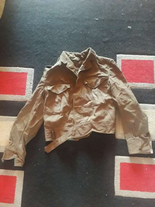 1966 Bunny Combat Jacket size 422 "need some ironing"