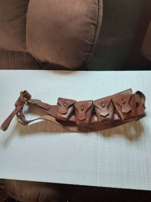 UK 1903 Pattern Leather Cavalry Bandolier