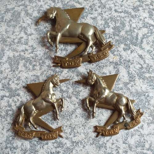 Technical Services Corps, early Type Cap and Collar badges. Starting @R1