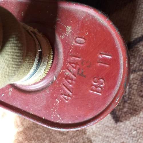 WWii Gas mask , due to age rubber are a bit perished