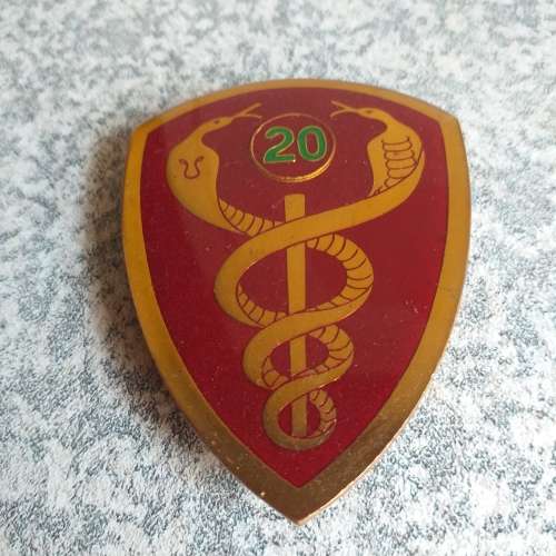 20 Field Ambulance, all pins intact