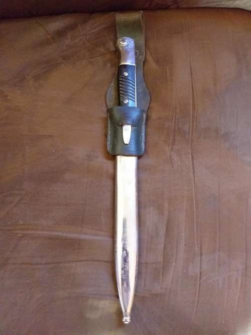 1939 WWii German K98 Bayonet and Scubbard