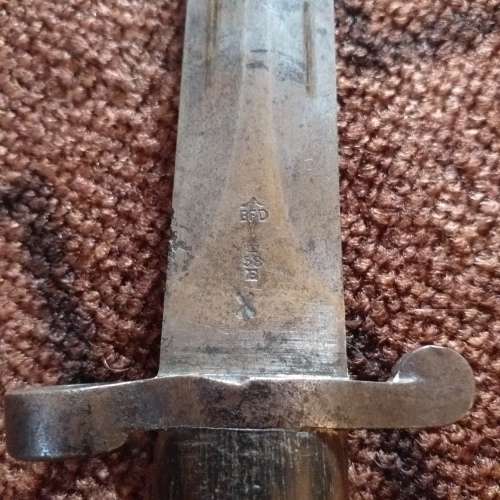 Enfield P1903 Bayonet and Scubbard