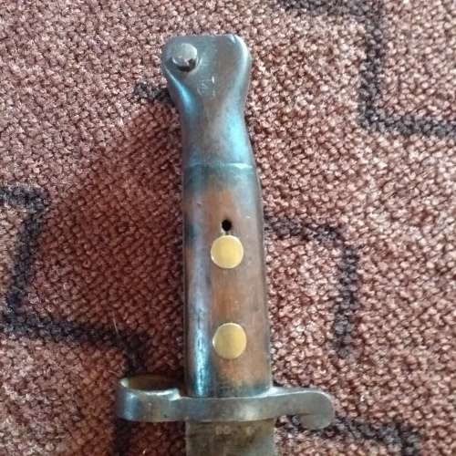 Enfield P1903 Bayonet and Scubbard