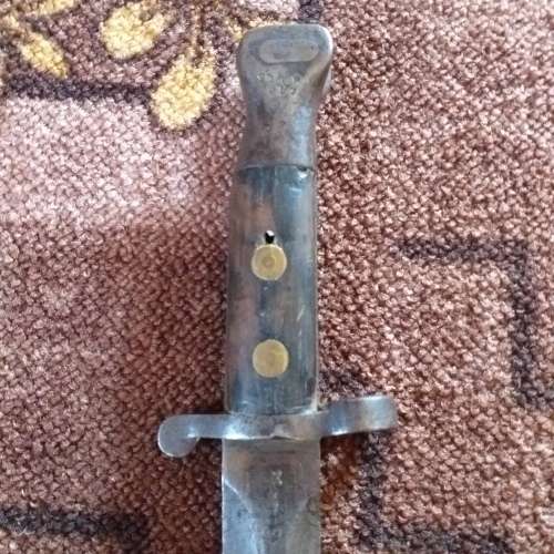 Enfield P1903 Bayonet and Scubbard