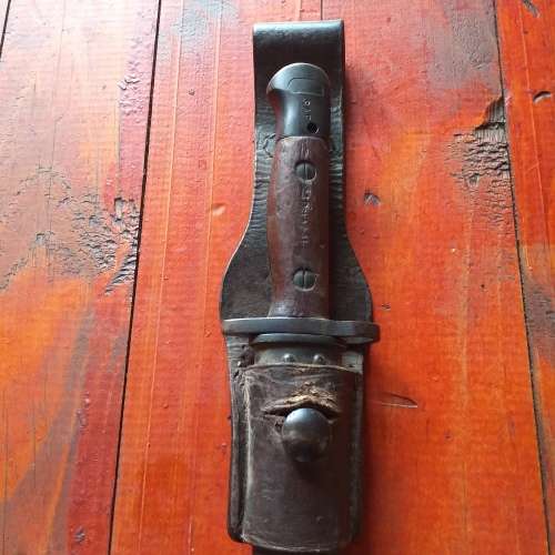 SAP 1907 bayonet,Scubbard and Frog