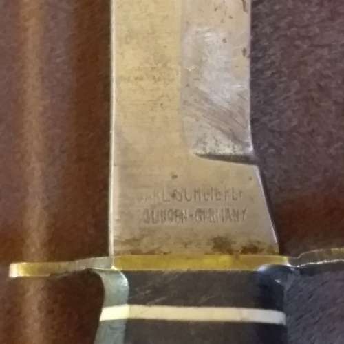 Carl Schlieper knife ...Total length 190mm made in Solingen Germany