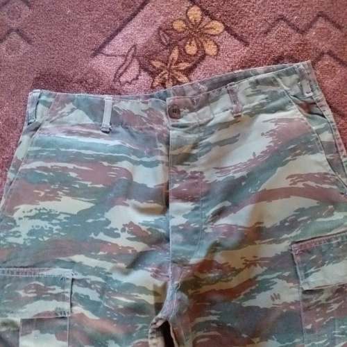 Original Greek Lizard Pattern Jacket (Large), T-Shirt (Large),Pants 36cm waist , all buttons intact