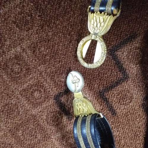 SAAF Officers Ceremonial Dagger, numbered with belt and hangers