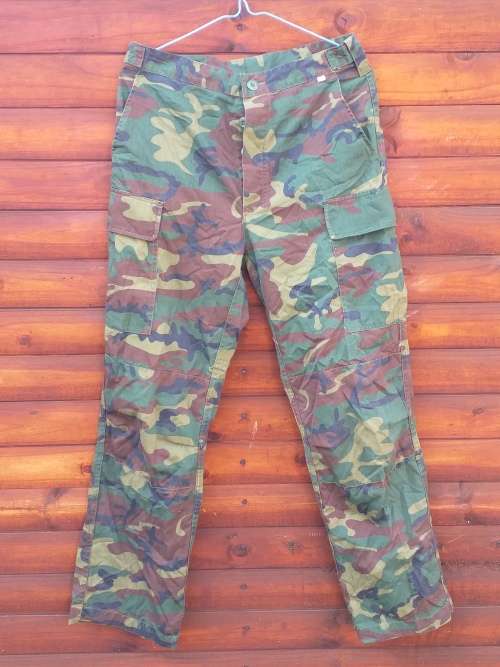 Singapore Military Camouflage, shirt and pants