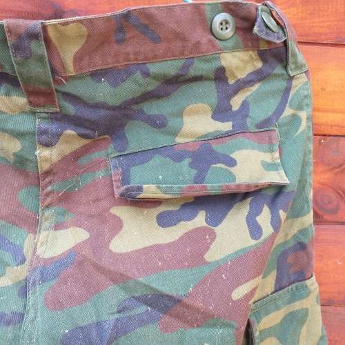 Singapore Military Camouflage, shirt and pants