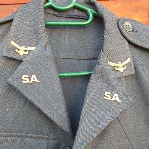 SA Airforce Bunny Jacket, Pants with Suspenders