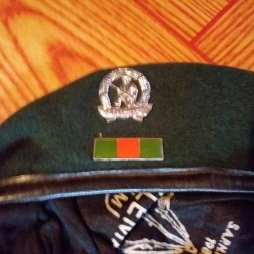 Commando Beret, all pins intact
