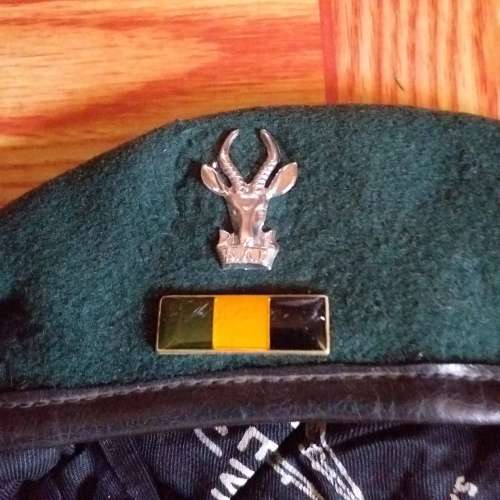 Infantry Beret, all pins intact size 57cm.