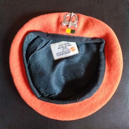 Provost School Beret, no.2 all pins intact