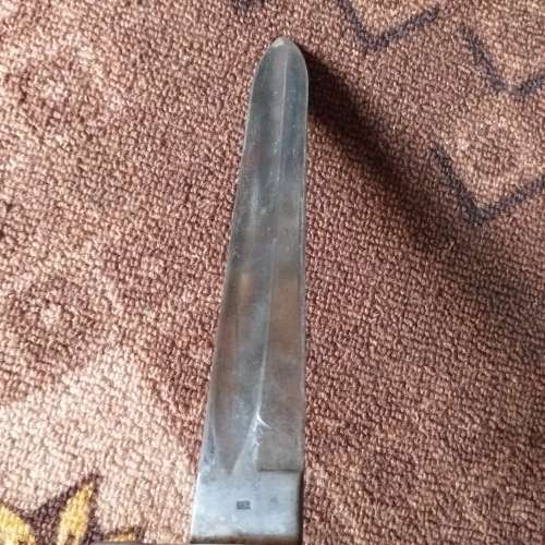 Italian Vetterli bayonet and Scabbard