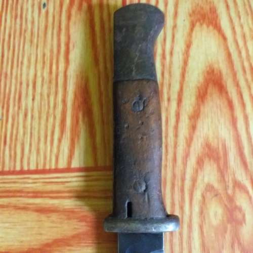 Portuguese 8mm Mauser M/937 bayonet