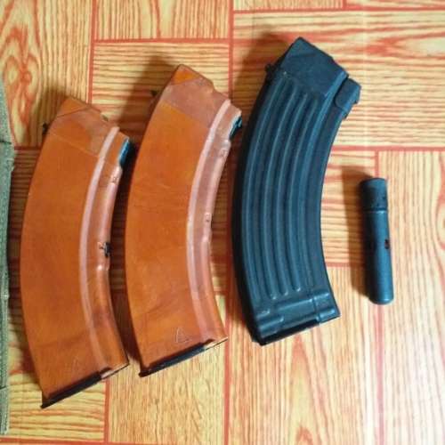 Russian AK47 Magazine Pouch , with magazine`s.