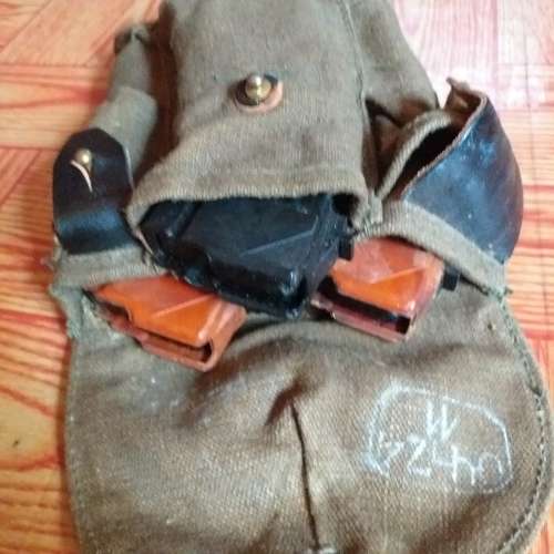 Russian AK47 Magazine Pouch , with magazine`s.