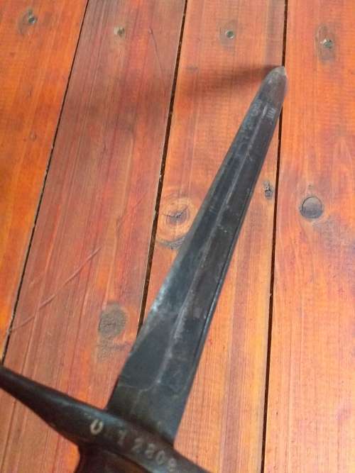 1939 Italian Carcano M1891 bayonet and Scabbard