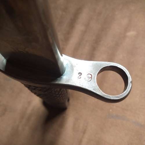 Spanish Toledo Bayonet with Scabbard.