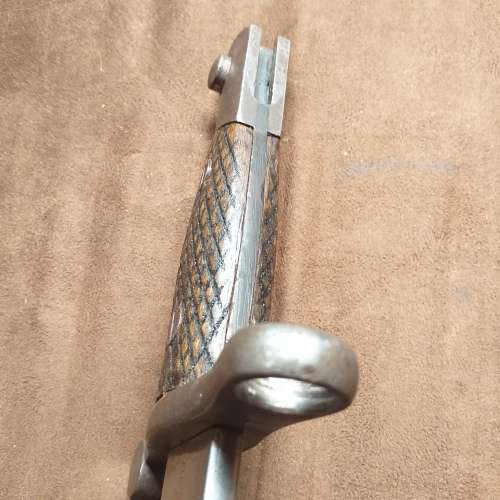 Spanish Toledo Bayonet with Scabbard.