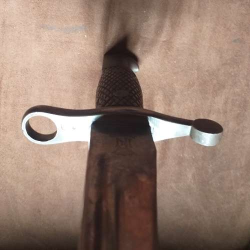 Spanish Toledo Bayonet with Scabbard.