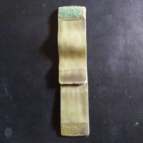 Canvas watch cover strap