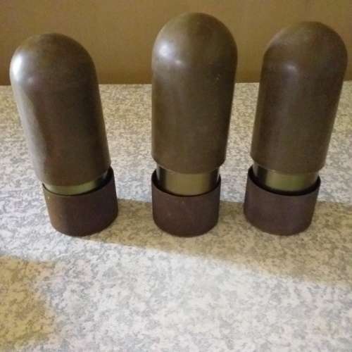 40mm Orange Target Smoke Grenade,  with bag  (INERT/ FFE)