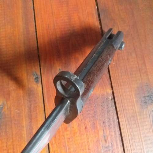 1907 SAP Sanderson bayonet, Scabbard and Frog.