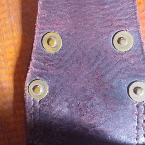 1907 SAP Sanderson bayonet, Scabbard and Frog.