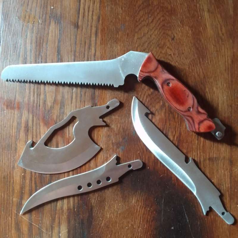 Multi knife combination set.