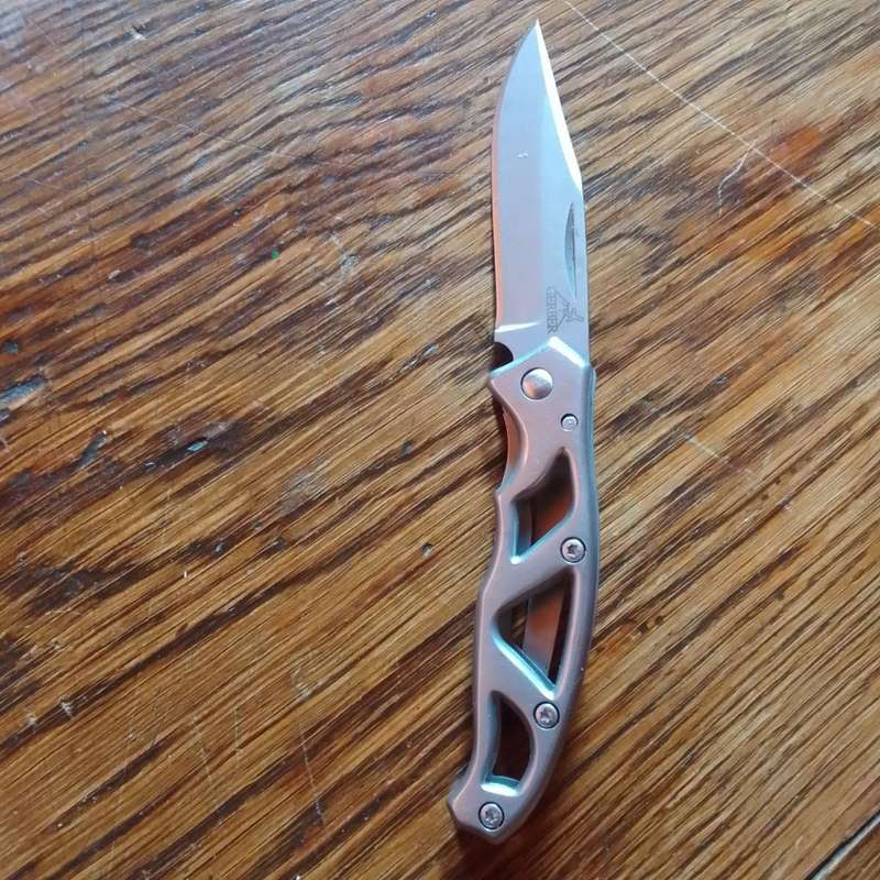 Gerber pocket knife.