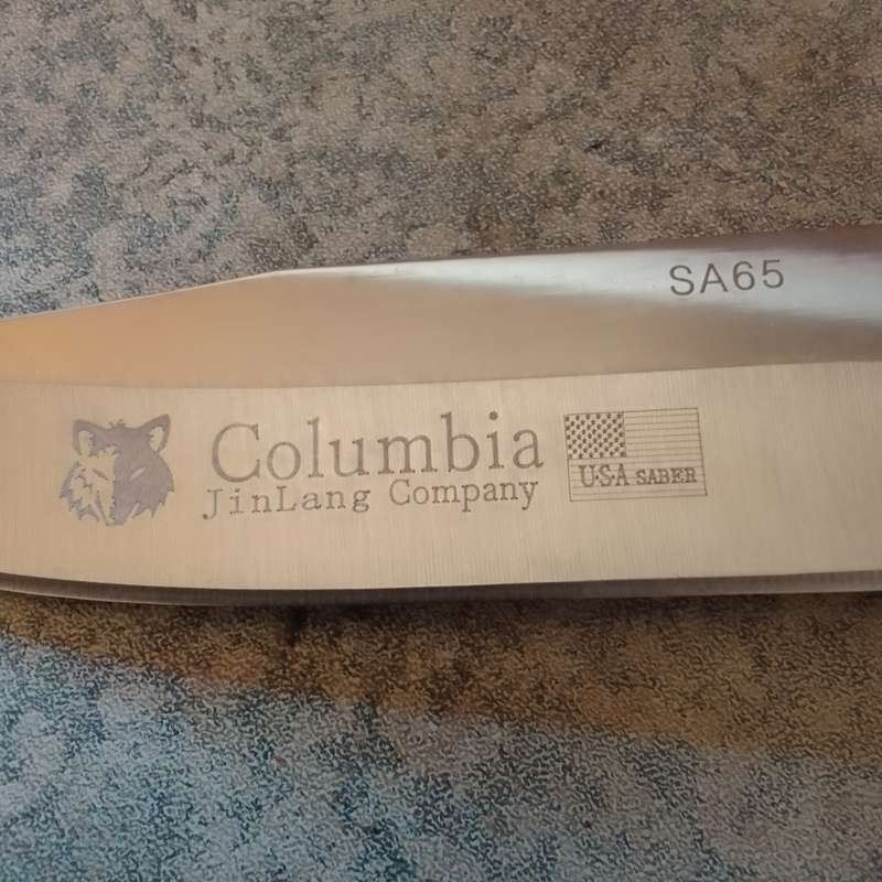 Columbia hunting knife.