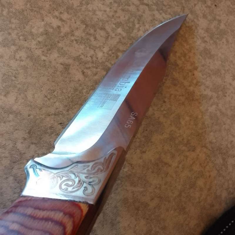 Columbia hunting knife.