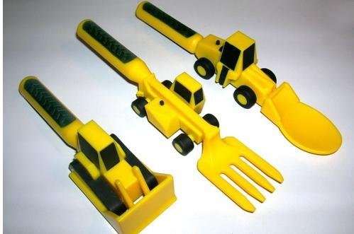 Constructive eating cutlery