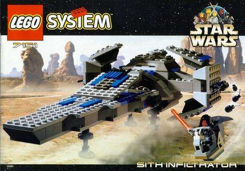 Lego Star Wars 7151 Sith Infiltrator