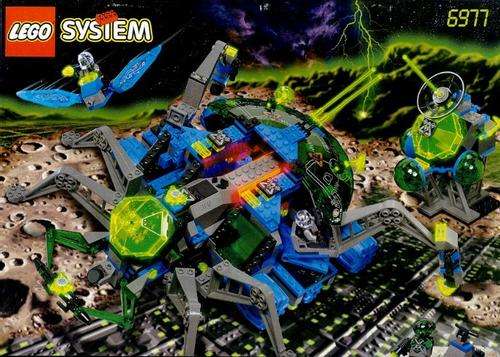Exceptionally rare!!! Lego System 6977 100% complete with box