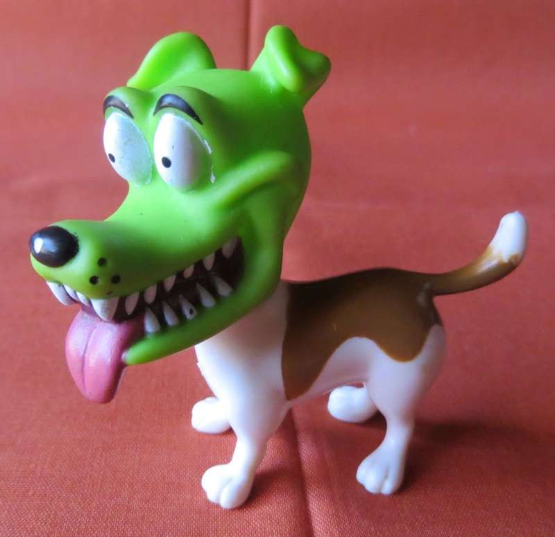 **THE MASK**MILO THE DOG - CHARACTER**HEIGHT +-65 MM**LENGTH +-70MM**1997 NLTV**